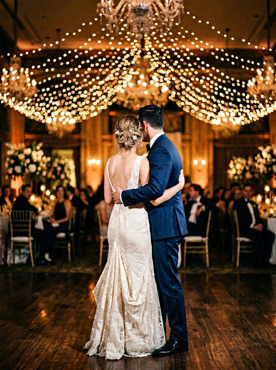 Couple on the dancefloor at a Perth wedding reception