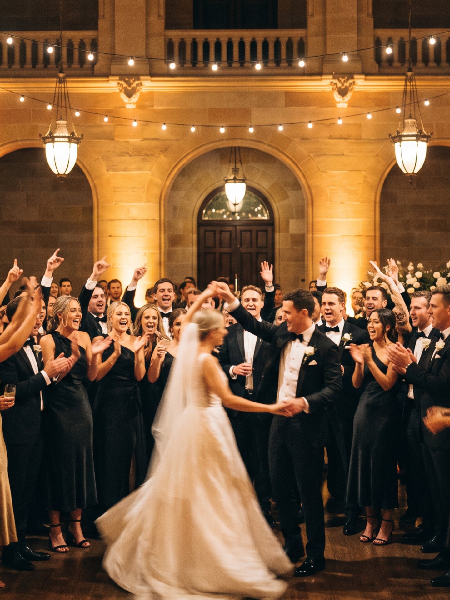Couple's first dance at a Perth wedding