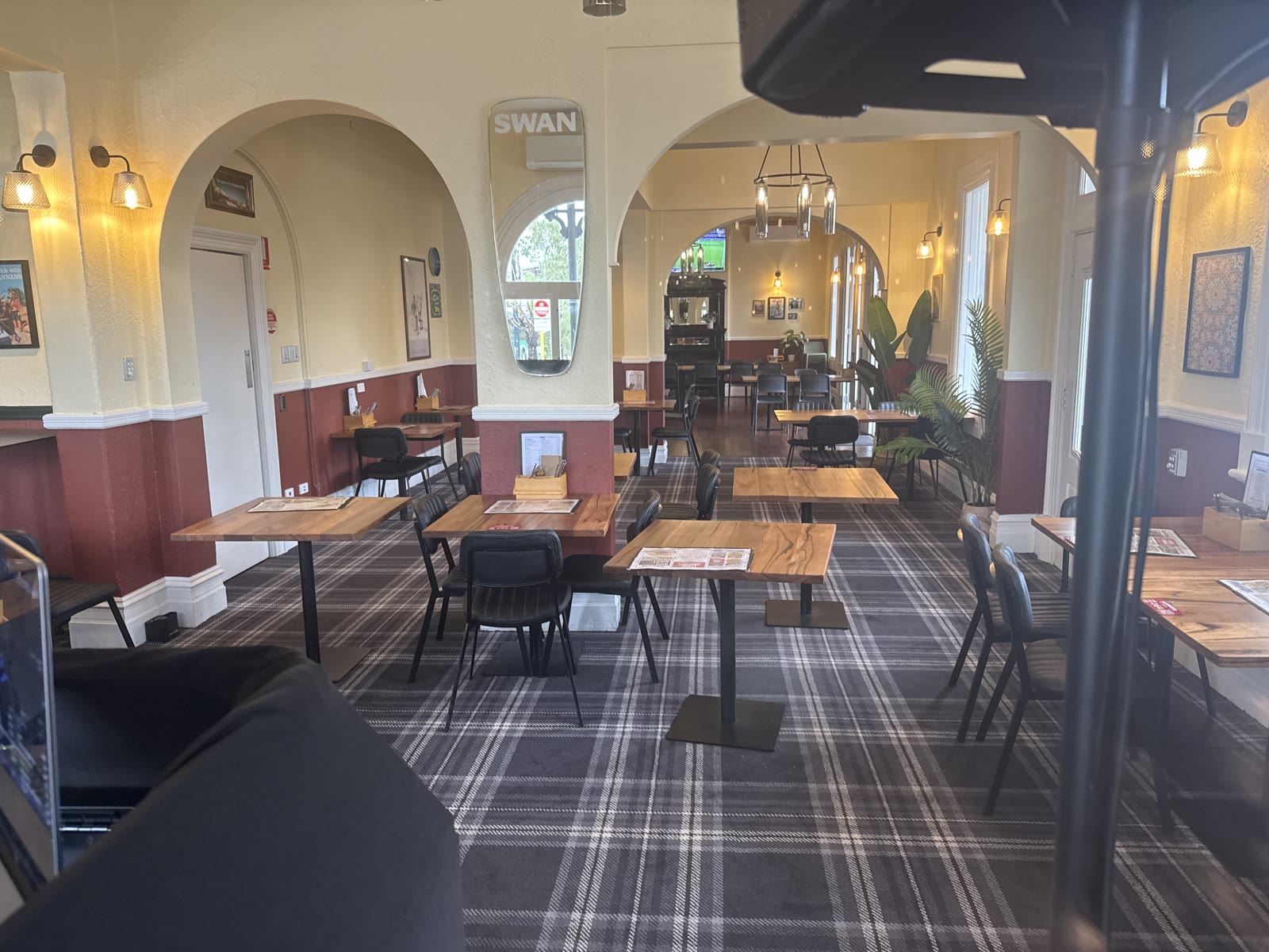 Private function setup · clean front of house